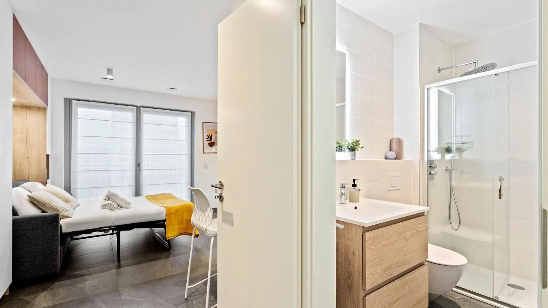 Bright & Cozy Studio In Gasperich 卢森堡